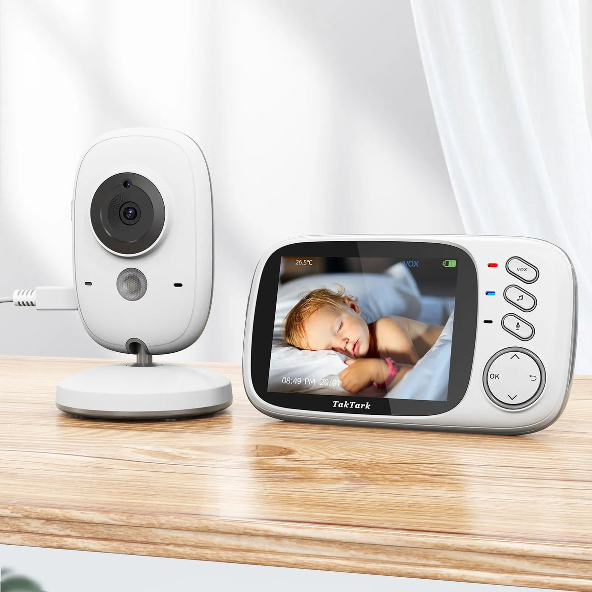 Babá Eletrônica Infravermelho e Microfone - Babysafe